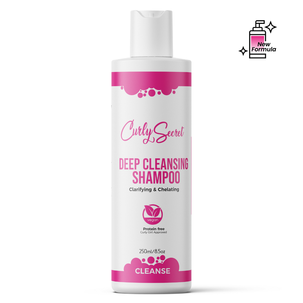 Deep Cleansing Shampoo Curly Girl Approved Products Curly Secret