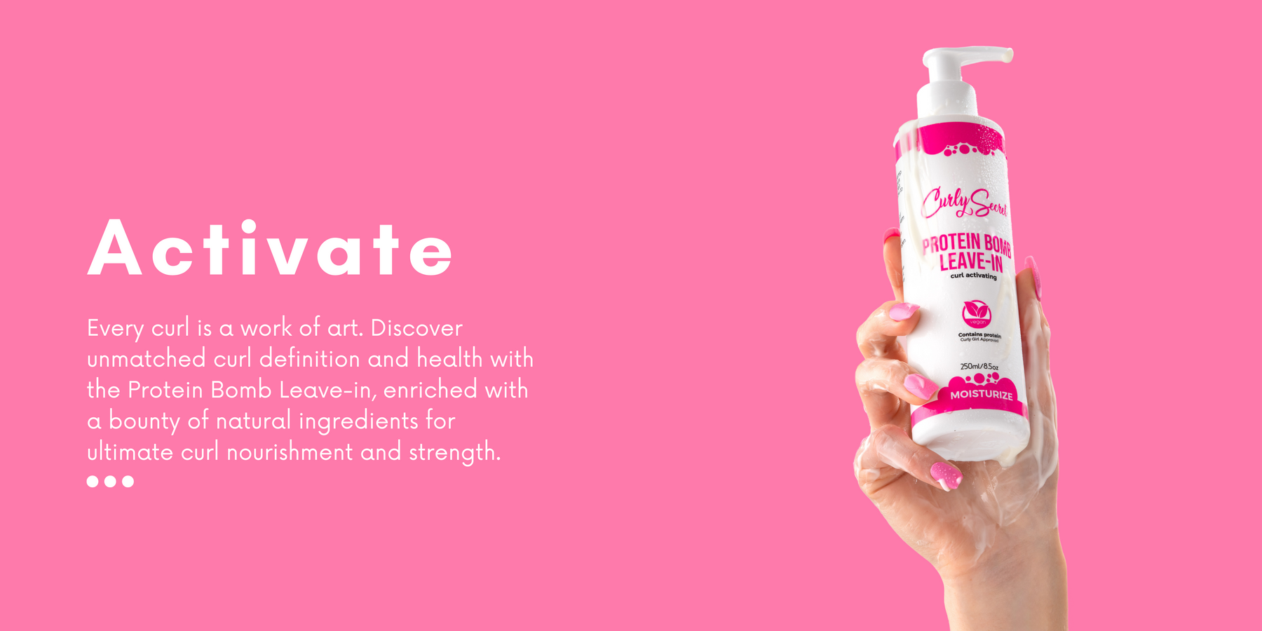 Curly Secret Natural Hair Care Products for Wavy, Curly & Coily Hair