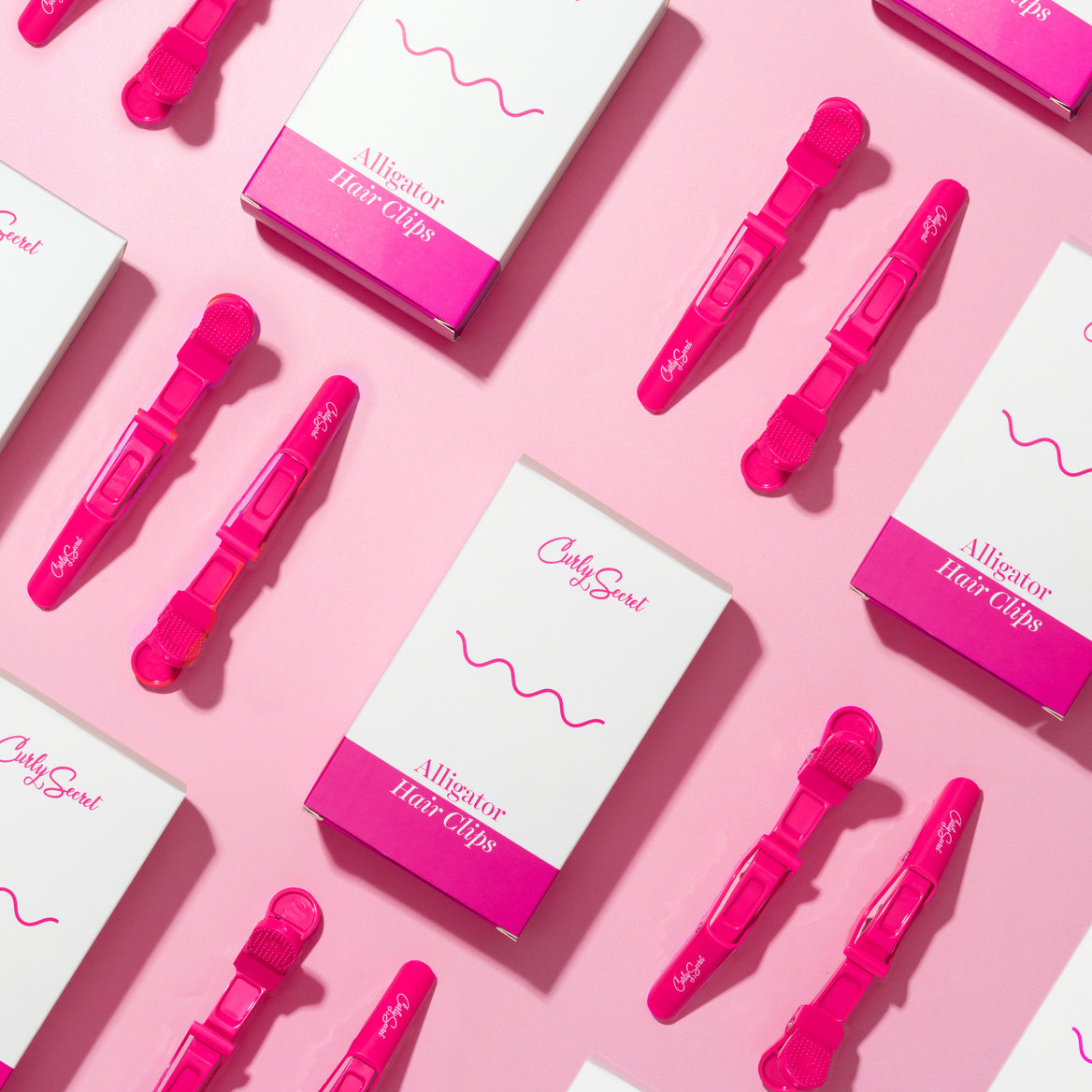 Alligator hair clips