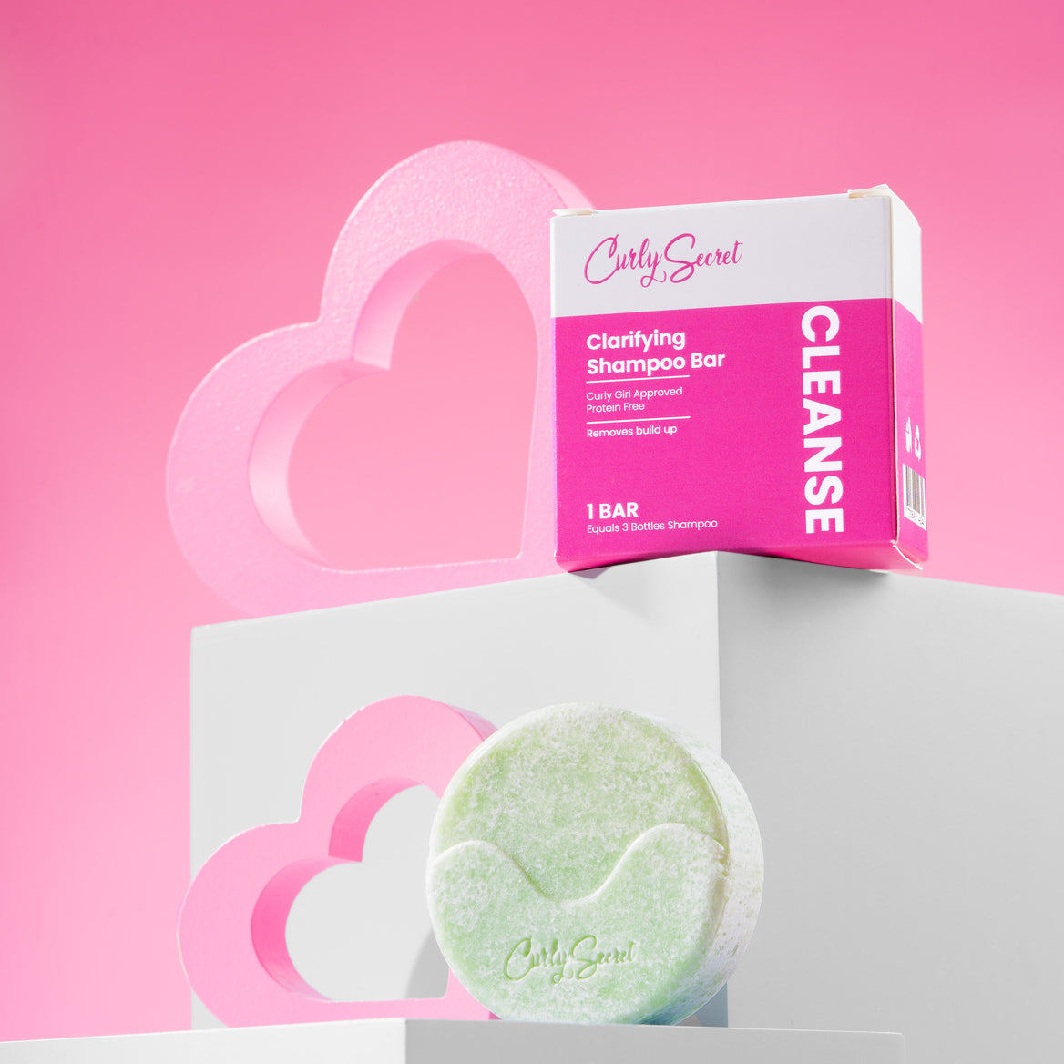 Clarifying shampoo bar