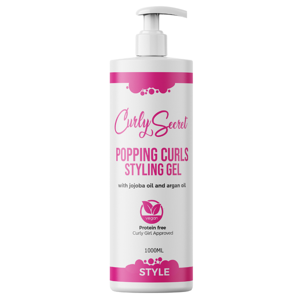 Popping Curls Styling Gel - Curly Secret